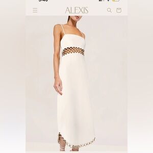 Alexis tale white dress. Beautiful size XS NWT